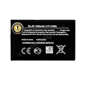 bl-5c battery for nokia 1100 1101 1110 1110i 1112 1200 1208 1280 1600 1650 2310 2600 2700 3100 3110 3120 5130 6030 6230 6230i e50 battery with 1 year warranty rr158