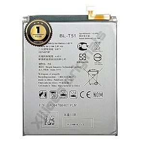 bl-t51 battery for lg k42  k52  lmk420 lm-k420 lmk420h lm-k420h  4000mah battery with 1 year warranty uu127