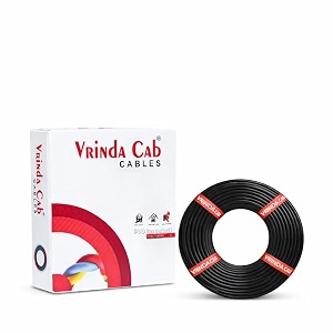 black 25mm 90 mtr wire  fr pvc insulated multi strand cca copper electrical cable  flame retardant house wiring wire for domestic amp industrial use