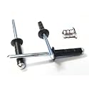 Black 3/16" Aluminum Small Head with Steel Mandrel Multi Grip Pop Rivets Fasteners .275 - .598 Grip Range