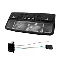 Black 3BD947105 Red Color Dome Light Interior Reading Lamp 12V Compatible With Automotive Motorcycle Parts 3BD 947 105 2EN 3B7 947 105F 3BD947105(Package 2)
