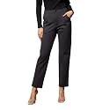 Black 4-Way Stretch Tapered Pants