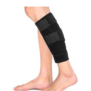 Black Adjustable Calf Support M