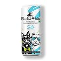 Black &amp; White Soda Water (Pack of 4 X 250 ML) | Non-Alcoholic Carbonated Drink | Smooth &amp; Refreshing Sparkling Water | Ideal Mixer for Cocktails &amp; Mocktails