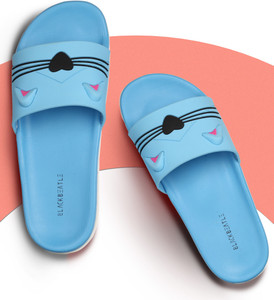 black beatle lightweightwalkingstylish daily use sllippers women women slippers blue  3