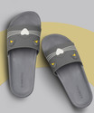 Black Beatle Lightweight/Walking/Stylish Daily Use Sllippers Women Women Slippers (Grey , 7)