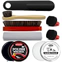 Black Brown Shoe Polish Kit Saddle Soap Mink Oil Boots Shoe Shine