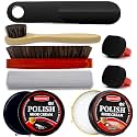 Black Brown Shoe Polish Kit Saddle Soap Mink Oil Boots Shoe Shine