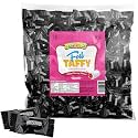 Black Candy, Cherry Sour Taffy - Bulk Party Favors, Individually Wrapped