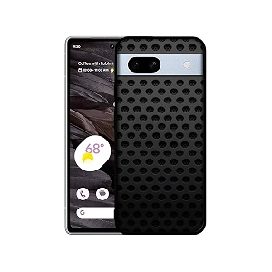 Black Circle Design Premium 2D Printed Metal