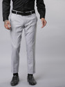 Black Coffee Regular Fit Men Grey Trousers