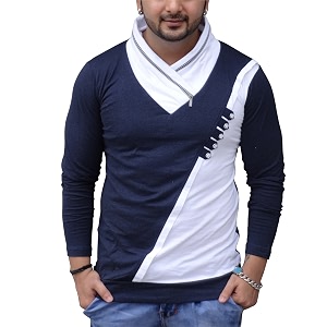 Black Collection Mens Plain Slim Fit Full