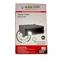 Black Cord DVR Rack 2U | 2U CCTV DVR Rack/NVR/Server/Network Rack Transparent Glass Door Stainless Steel Cabinet Box/Rack
