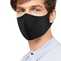 Black Cotton Face Mask Reusable Super Soft