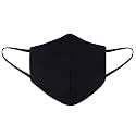Black Cotton Face Mask Reusable Super Soft