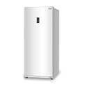 BLACK+DECKER 14 Cu. Ft. Convertible Freezer Refrigerator, Upright Freezer with Glass Shelves, ENERGY STAR rated, Frost Free, BUC1400XW, White