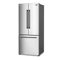 BLACK+DECKER 16 Cu. Ft. French Door Refrigerator, Ice Maker, Stainless Look