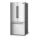 BLACK+DECKER 18 Cu. Ft. French Door Refrigerator, Ice Maker, Stainless Look