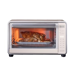 blackdecker crisp n bake 6-slice toaster oven digital display