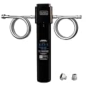 BLACK+DECKER Under Sink Water Filter 15" – NSF/ANSI 42 Certified,16000 Gallons, 2-Years – Reduces CHLORAMINE, PFAS, Lead, Chlorine &amp; Bad Taste– Direct Connect Under Counter Filter for Kitchen Faucet