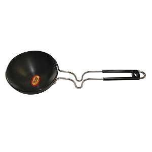 black diamond 32 mm hard anodised tadka pan with wire handle - 135cm