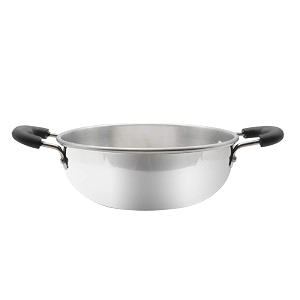black diamond white aluminium kadhai 1 litres