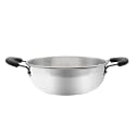 Black Diamond White Aluminium Kadhai 1 litres