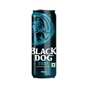 Black Dog Soda Water (Pack of 8 x 250 ml) | Premium Carbonated Water | Zero Sugar | No Calories | Perfect Mixer for Cocktail &amp; Mocktail | Refreshing Sparkling Drink