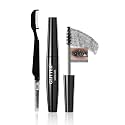 Black Glitter Mascara,Shimmer Sparkle Diamond Colored Mascara for Eyelashes Define Long Lasting Curling,Multi-Use Shimmer Voluminous Colorful Máscara Party Stage Use Eyes Makeup for Women-05