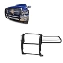 Black Horse Grille brush Bumper Guard Modular Black Compatible with 2010-2018 Ram 2500|2011-2018 Ram 3500-17DR01MA