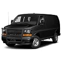 Black Horse Grille Guard Modular Black Compatible with 2015-2020 Chevrolet Express Van-17GV02MA
