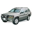 Black Horse Grille brush Bumper Guard Modular Black Compatible with 1999-2004 Jeep Grand Cherokee-17EB26MA