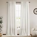 Cream Semi Sheer Curtains 96 Inches Long