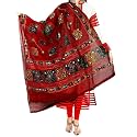 Women's Embroidered Cotton Dupatta