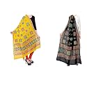 Women's Embroidered Cotton Dupatta