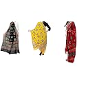 Women's Embroidered Cotton Dupatta