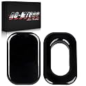 Black Motorcycle Antenna Hole Cover for Harley Touring Street Glide FLHX 2006-2023, Road Glide FLTRI 2010-2023, Road King Special 2017-2023（Back-to-Front）