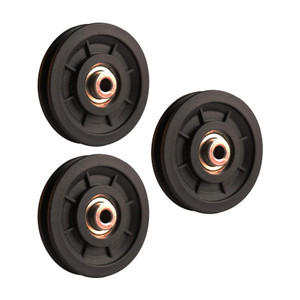 black mountain 3 pcs bearing pulley wheel replace for gym equipment part cable merchine climbing pulley