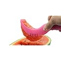 Black Olive Multipurpose Slicer Cutter-Dual Stainless Steel Cutting Blades Spiral Slicer for Zucchini Spaghetti Noodles- Veg. Salad Maker Slicer for Kitchen (Watermelon Slicer)
