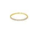 BLACK PEARL Elegant Style Tennis Bracelet with