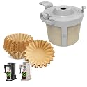 Permanent Coffee Filter, 100 Pcs Filters Paper for Ninja PB051 &amp; PB041
