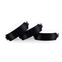 Black Plastic Wristbands 500 Pack Waterproof for Events