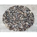 Black Rutilated Quartz Chips – Natural Mini Black Rutilated Quartz Stones, Crushed Undrilled Black Rutilated Quartz, Semi-Tumbled Genuine Black Rutilated Quartz (1/8 lb)