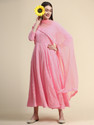 BLACK SCISSOR Women Embroidered Anarkali Kurta