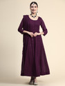 BLACK SCISSOR Women Embroidered Anarkali Kurta