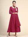 BLACK SCISSOR Women Embroidered Anarkali Kurta