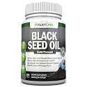 Black Seed Oil - 1000 Mg - 180 Softgels - Cold-Pressed Non-GMO Black Cumin Seed Capsules - Super High Thymoquinone Content - Nigella Sativa - Rich in Omega 6 & 9 Fatty Acids - Immune Health Support
