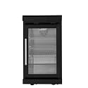 Black Single door Fridge Cabinet Outdoor Kitchen Islands
