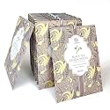 Scented Sachets - 12 Pack, Long-Lasting Home Fragrance Sachet Bags, Large Fresh-Scented Packets, Sachets for Drawers and Closets (Black Tea &amp; Sandalwood)