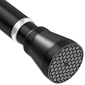 Black Tension Curtain Rod 30 to 64 Inch,Adjustable Curtain Rod